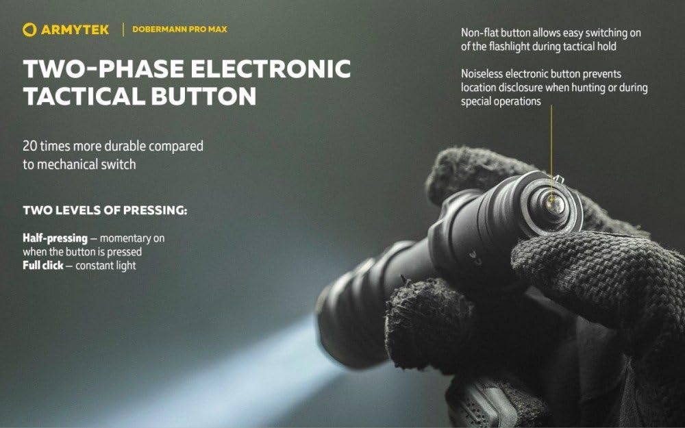 Amazon.co.jp: ARMYTEK Dobermann PRO MAX 3000ルーメン強力な